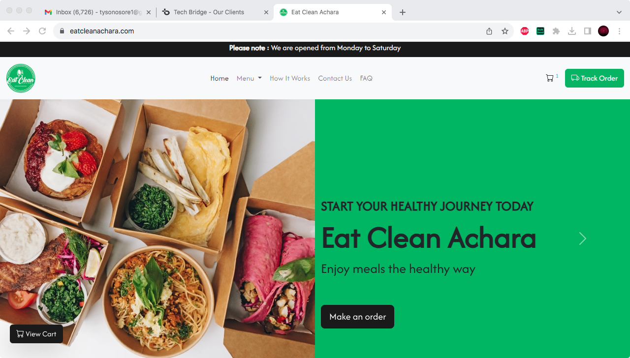 Eat Clean Achara Tech Bridge Enterprises